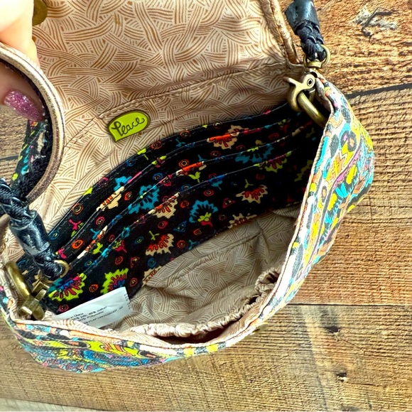 Sakroots Peace Multicolored Crossbody Bag - Picture 7 of 8